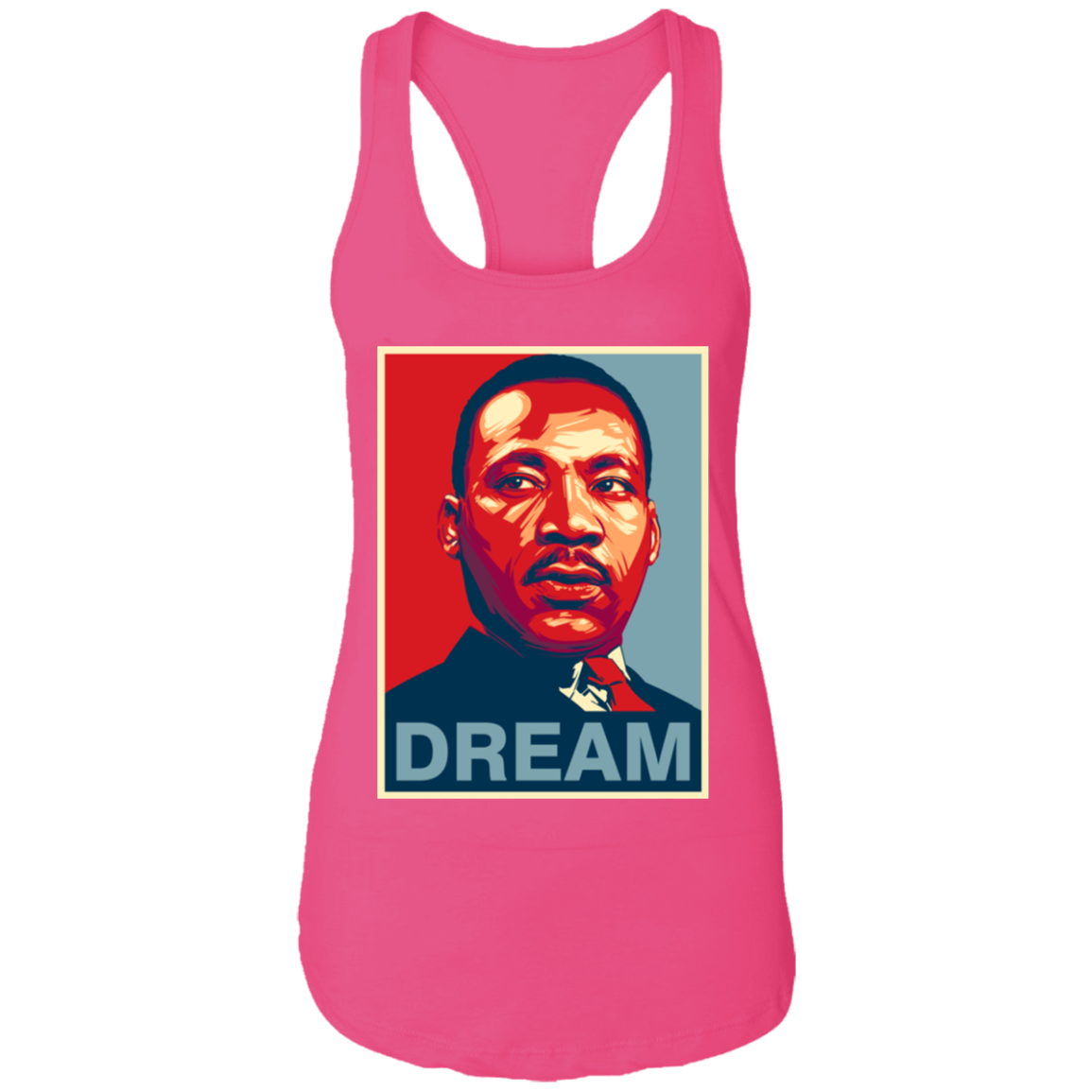 "DREAM" Ladies Ideal Racerback Tank