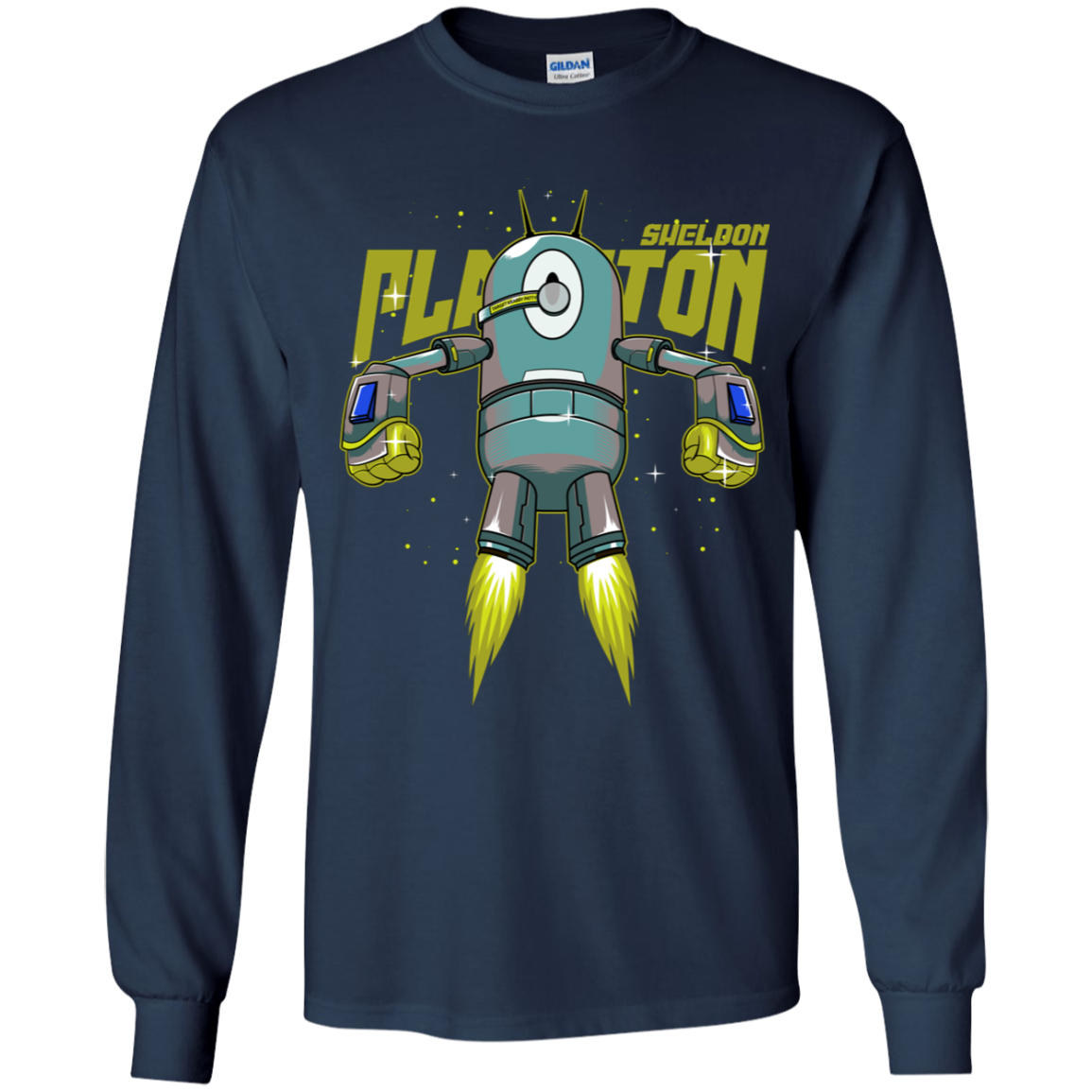 "PLANKTON" Youth LS T-Shirt