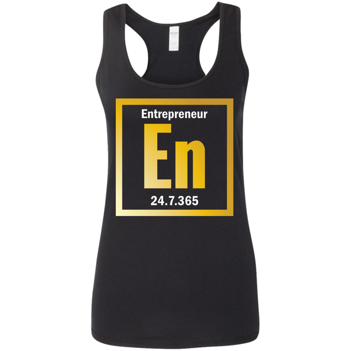 "En" Ladies' Softstyle Racerback Tank