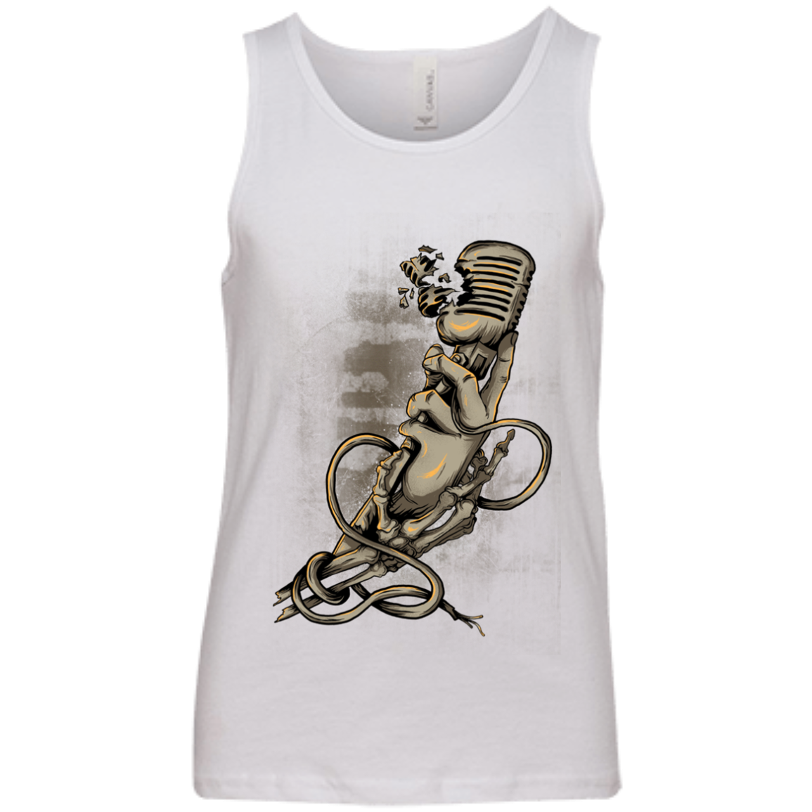 "MICROPHONE FIEND" Youth Jersey Tank