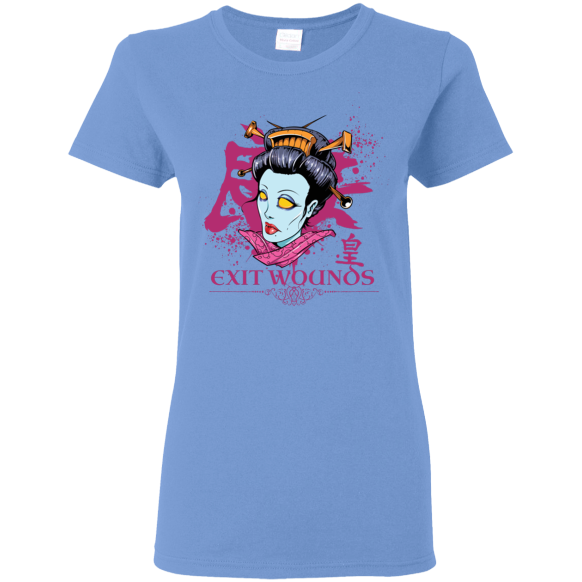 "EXIT WOUNDS" Ladies' 5.3 oz. T-Shirt