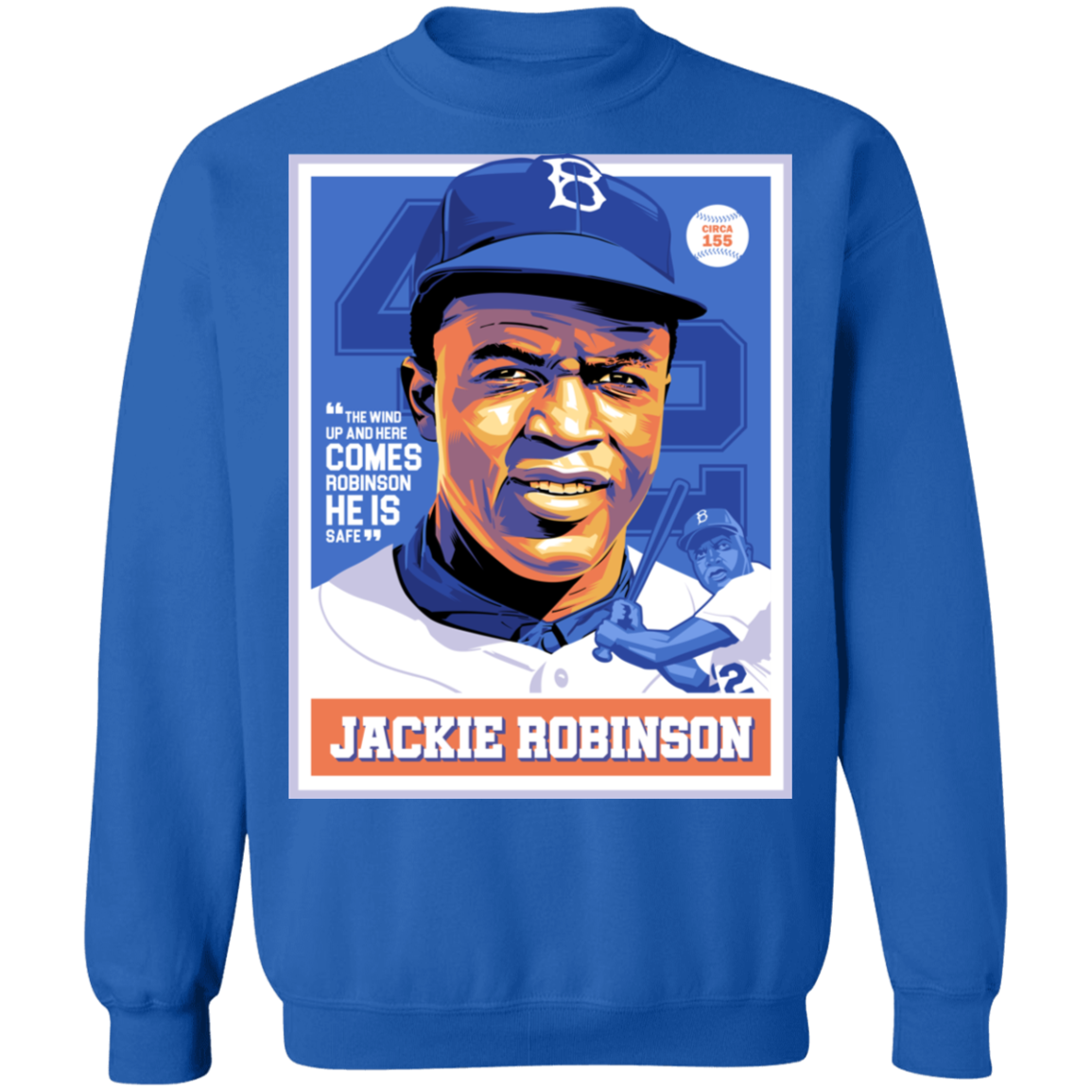 "JACKIE" Crewneck Pullover Sweatshirt