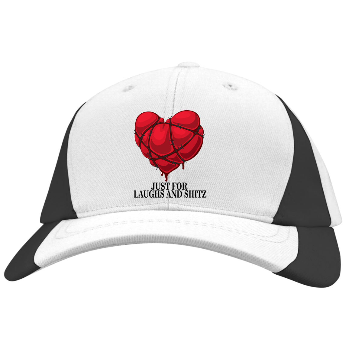 "MY BLOODY HEART" Mid-Profile Colorblock Hat