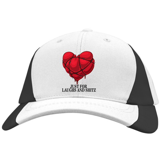 "MY BLOODY HEART" Mid-Profile Colorblock Hat