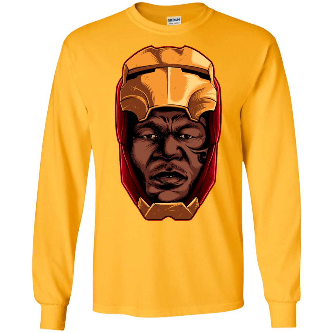 "THE REAL IRON" LS Ultra Cotton T-Shirt