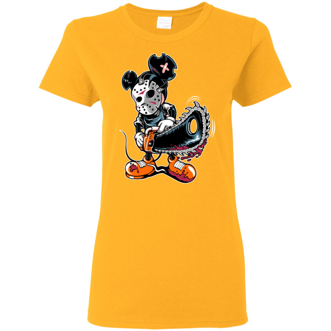 "MICKY PSYCHO" Ladies' 5.3 oz. T-Shirt