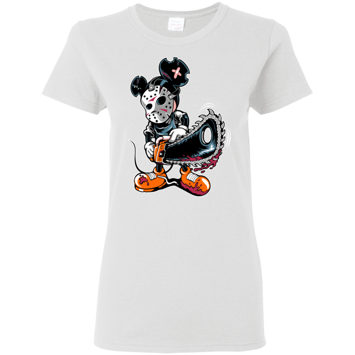 "MICKY PSYCHO" Ladies' 5.3 oz. T-Shirt