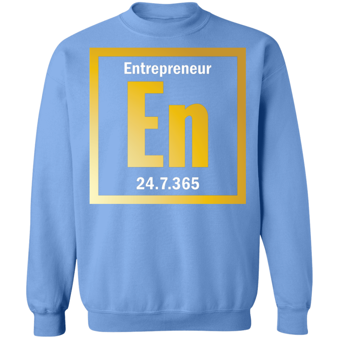 "En" Crewneck Pullover Sweatshirt  8 oz.