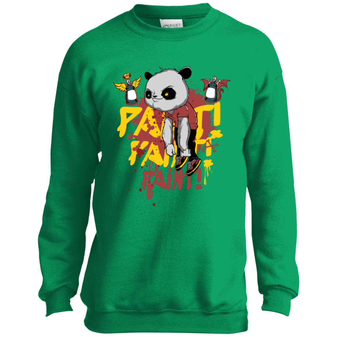 "PAINT PAINT PAINT" Youth Crewneck Sweatshirt