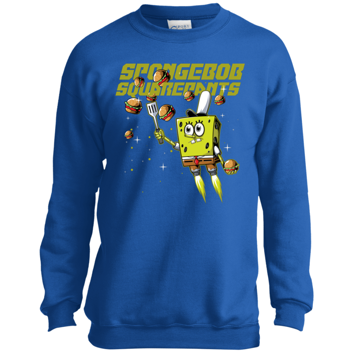 "SPONGEBOB" Youth Crewneck Sweatshirt