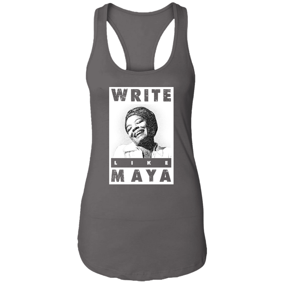 "LIKE MAYA" Ladies Ideal Racerback Tank