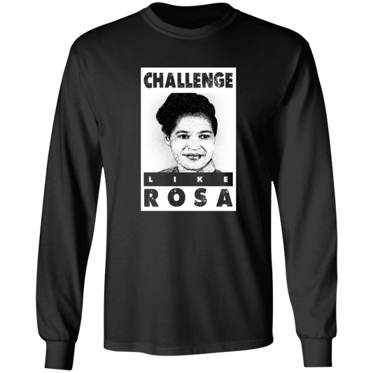 "LIKE ROSA" LS Ultra Cotton T-Shirt