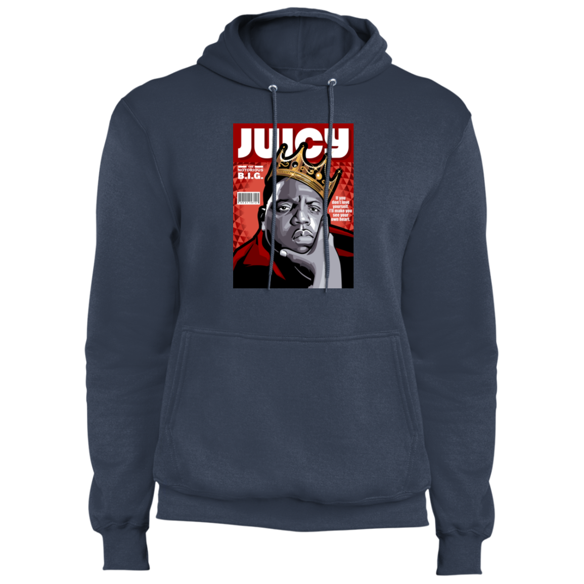 "JUICY" Core Fleece Pullover Hoodie