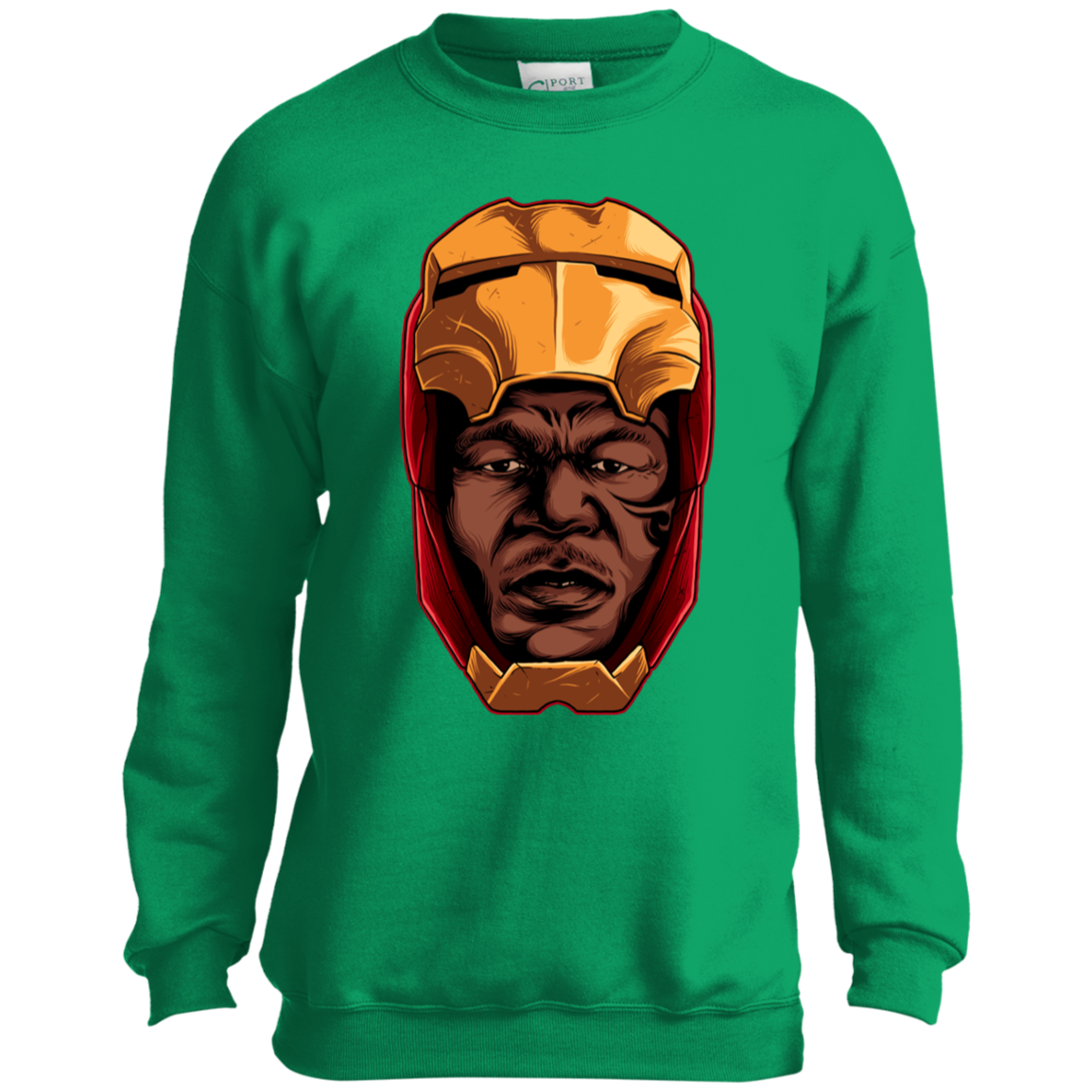 "THE REAL IRON" Youth Crewneck Sweatshirt