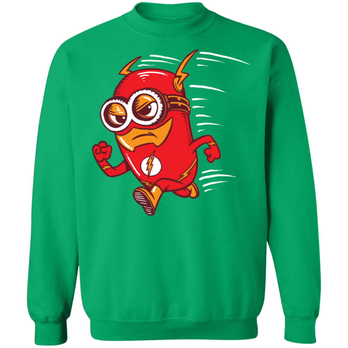 "FLASH MINION" Pullover Sweatshirt  8 oz.