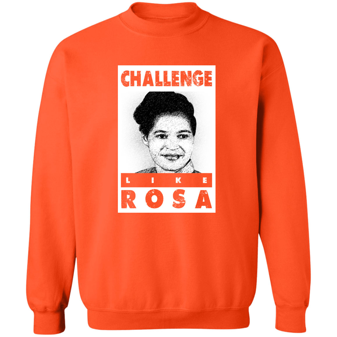 "LIKE ROSA" Crewneck Pullover Sweatshirt