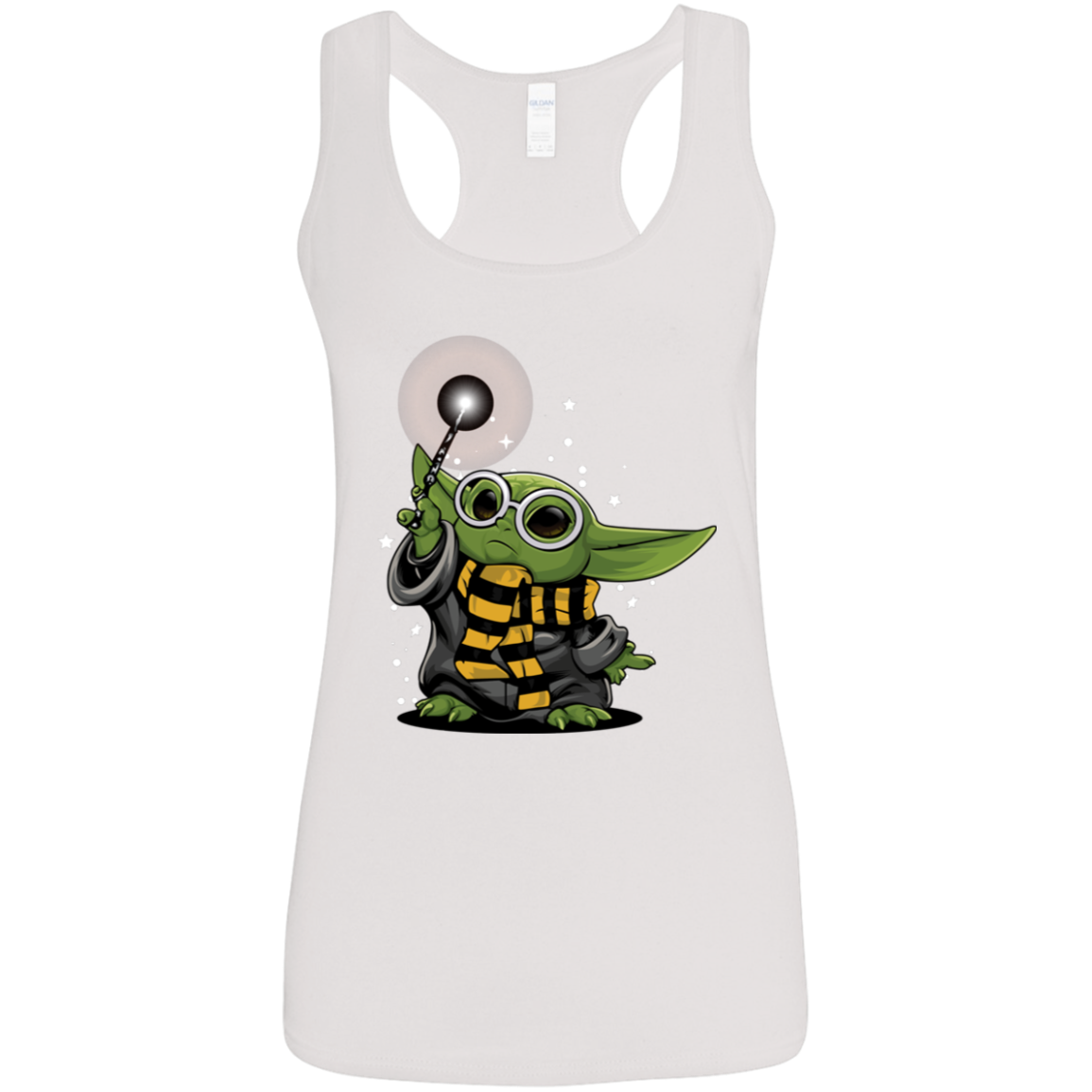 "YODA POTTER" Ladies' Softstyle Racerback Tank