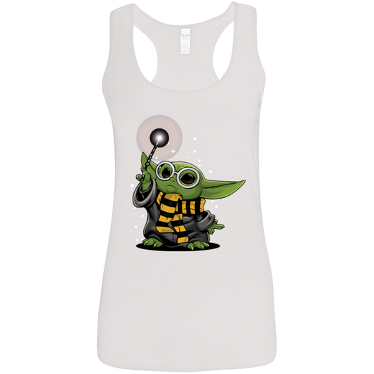 "YODA POTTER" Ladies' Softstyle Racerback Tank