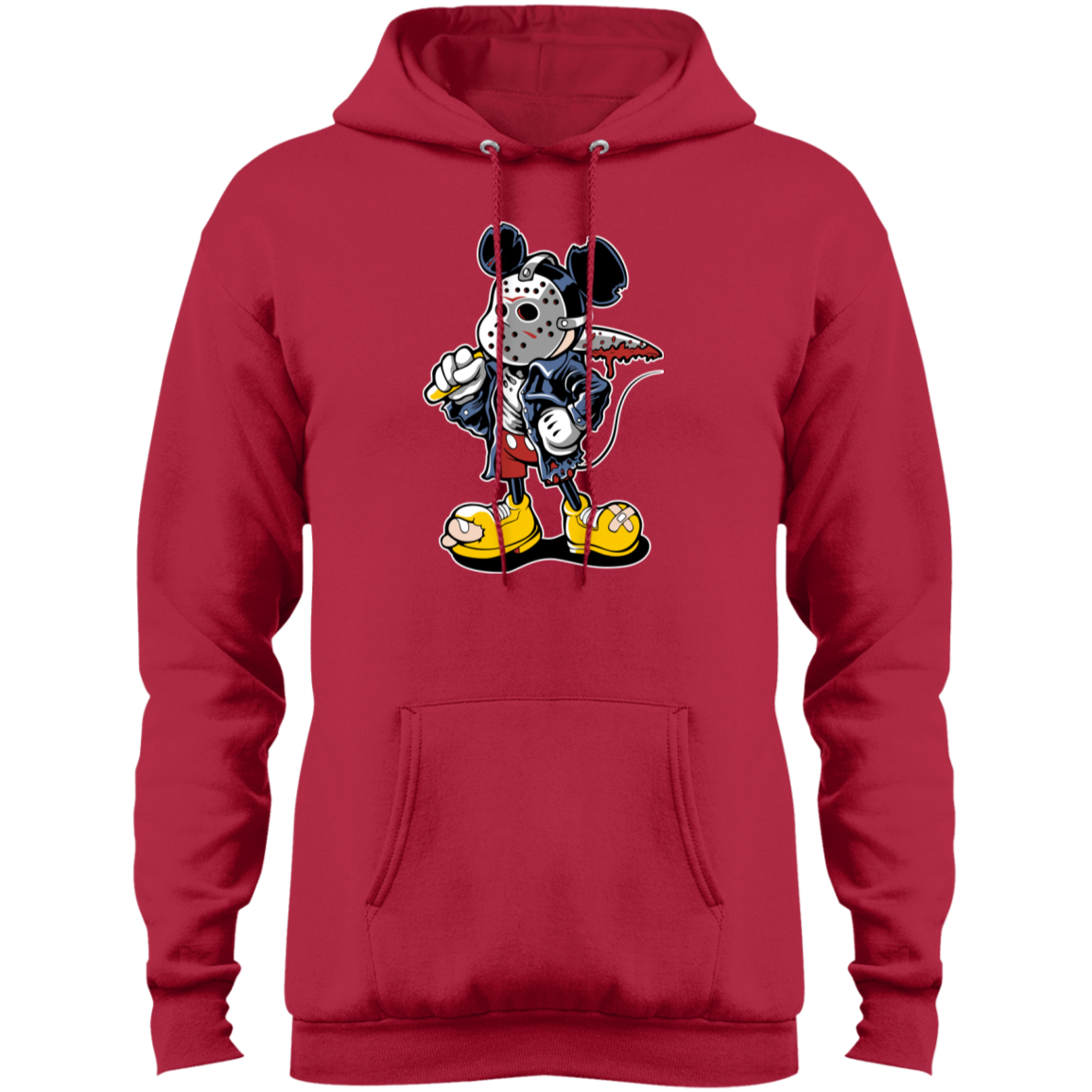 "MANIAC MICKEY" Mens Core Fleece Pullover Hoodie