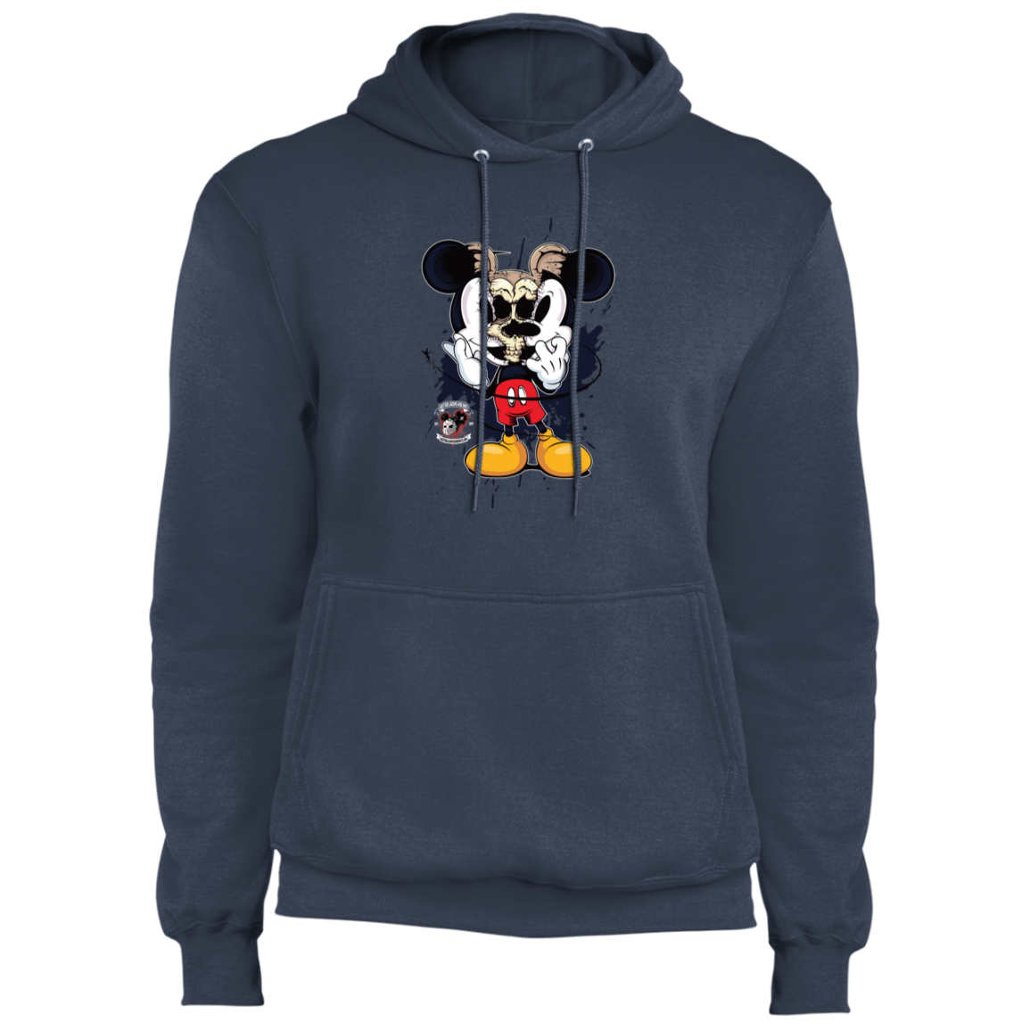 "SKULL MICKEY" Core Fleece Pullover Hoodie