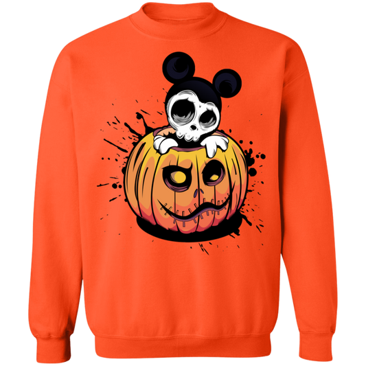 "HALLOWEEN MICKEY" Crewneck Pullover Sweatshirt  8 oz.