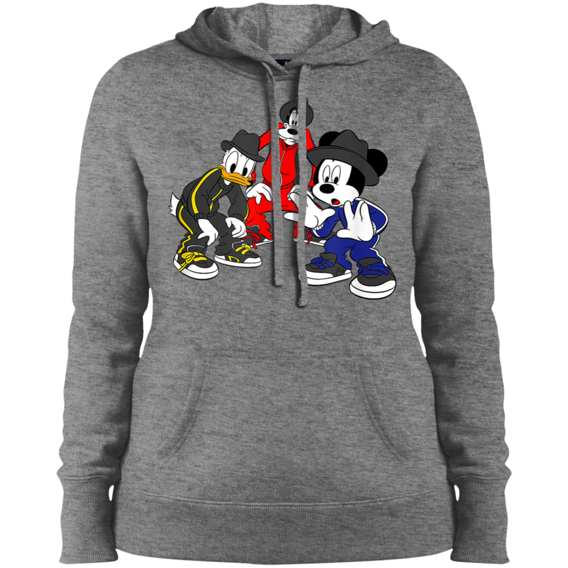 "CARTOON CYPHA" Ladies' Pullover Hooded Sweatshirt