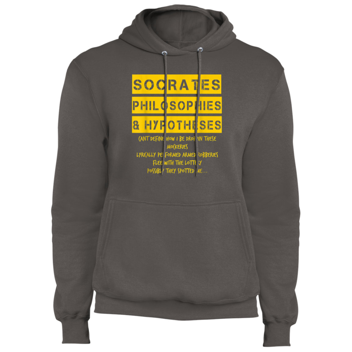 "SOCRATES" Core Fleece Pullover Hoodie