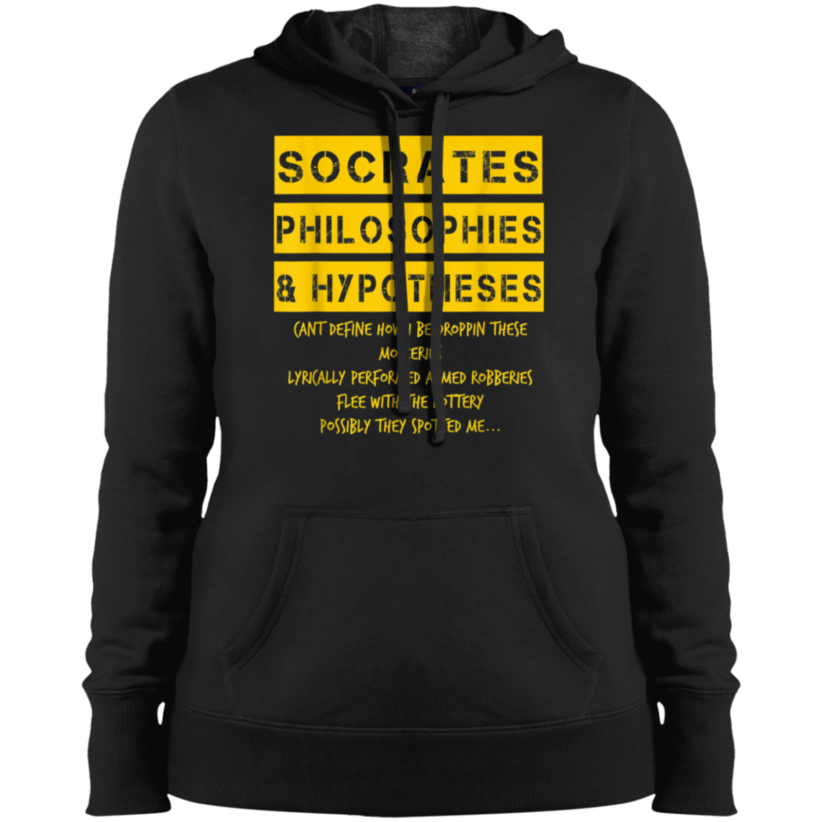 "SOCRATES" Ladies' Pullover Hooded Sweatshirt