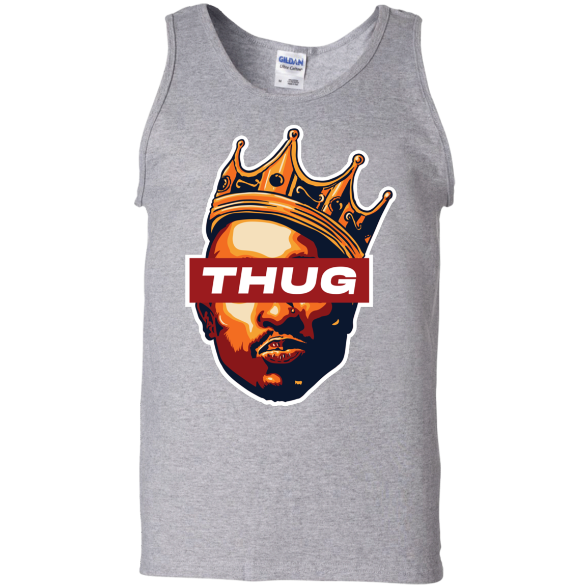 "THUG" 100% Cotton Tank Top