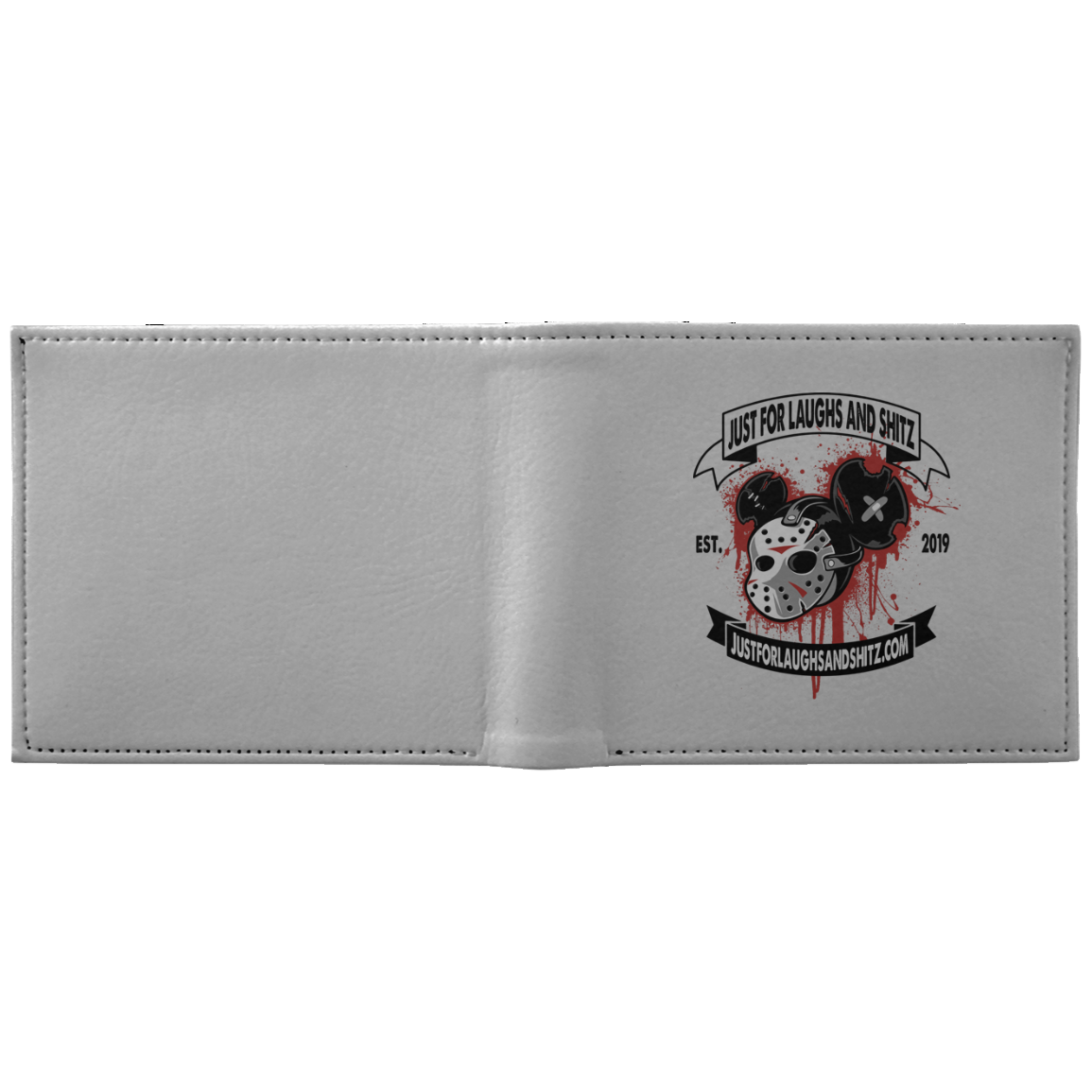 "MICKEY MASK" Wallet in black banner