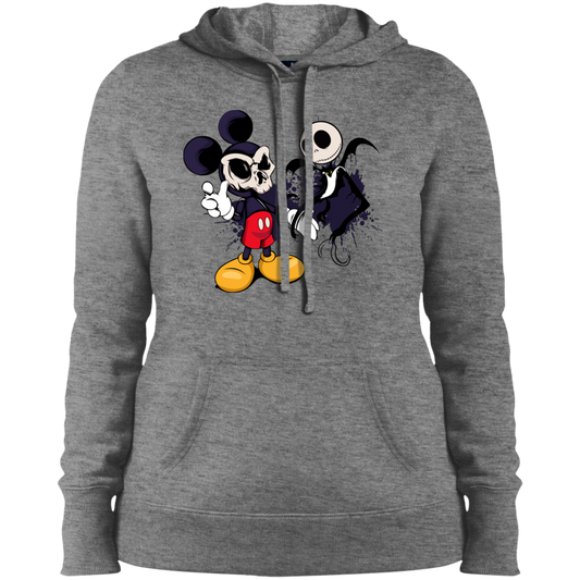 "NIGHTMARE MICKEY Ladies' Pullover Hooded Sweatshirt