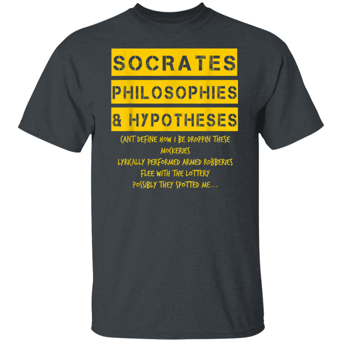 "SOCRATES" 5.3 oz. T-Shirt