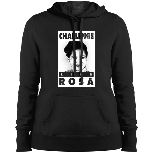 "LIKE ROSA" Ladies' Pullover Hooded Sweatshirt