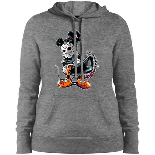 "MICKY PSYCHO" Ladies' Pullover Hooded Sweatshirt