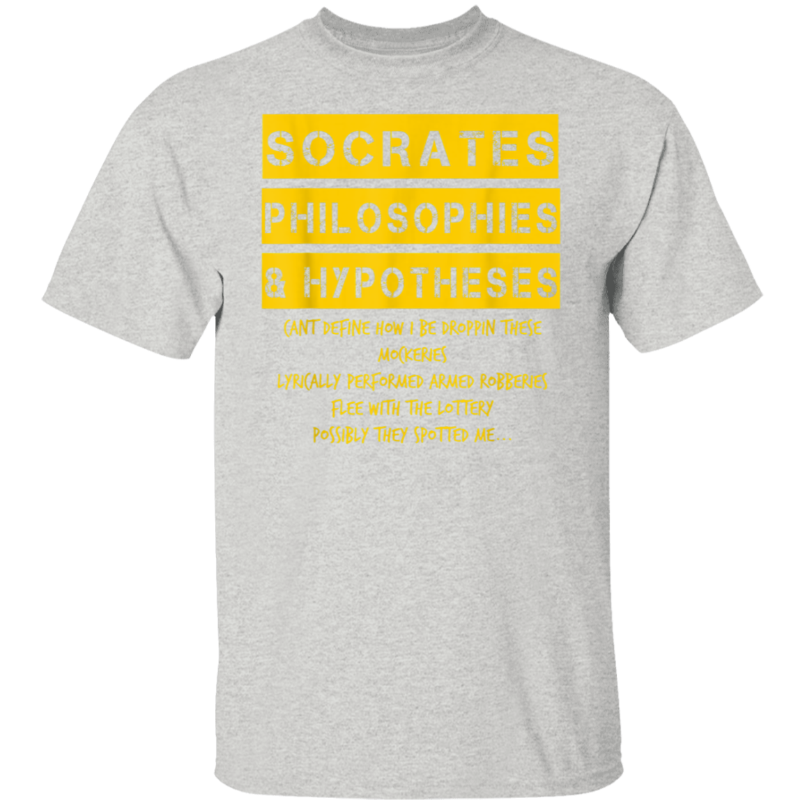 "SOCRATES" 5.3 oz. T-Shirt