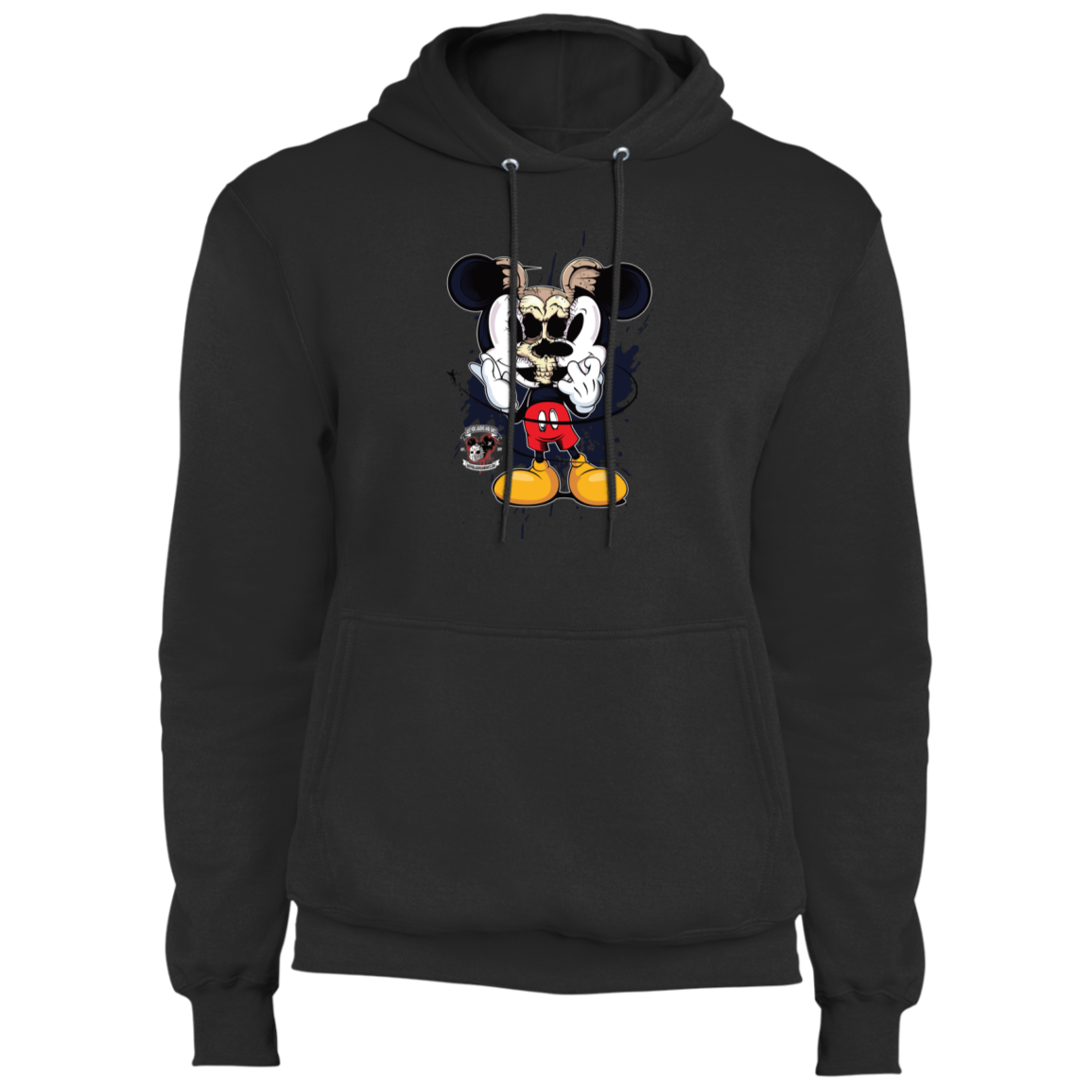 "SKULL MICKEY" Core Fleece Pullover Hoodie