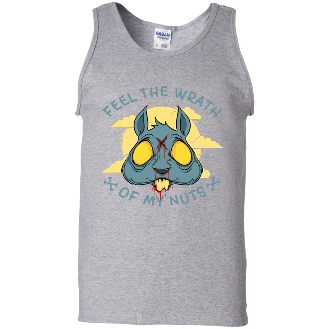 "FEEL THE WRATH" 100% Cotton Tank Top