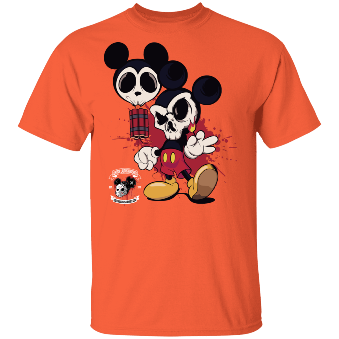 "MICKEY GO BOOM" 5.3 oz. T-Shirt