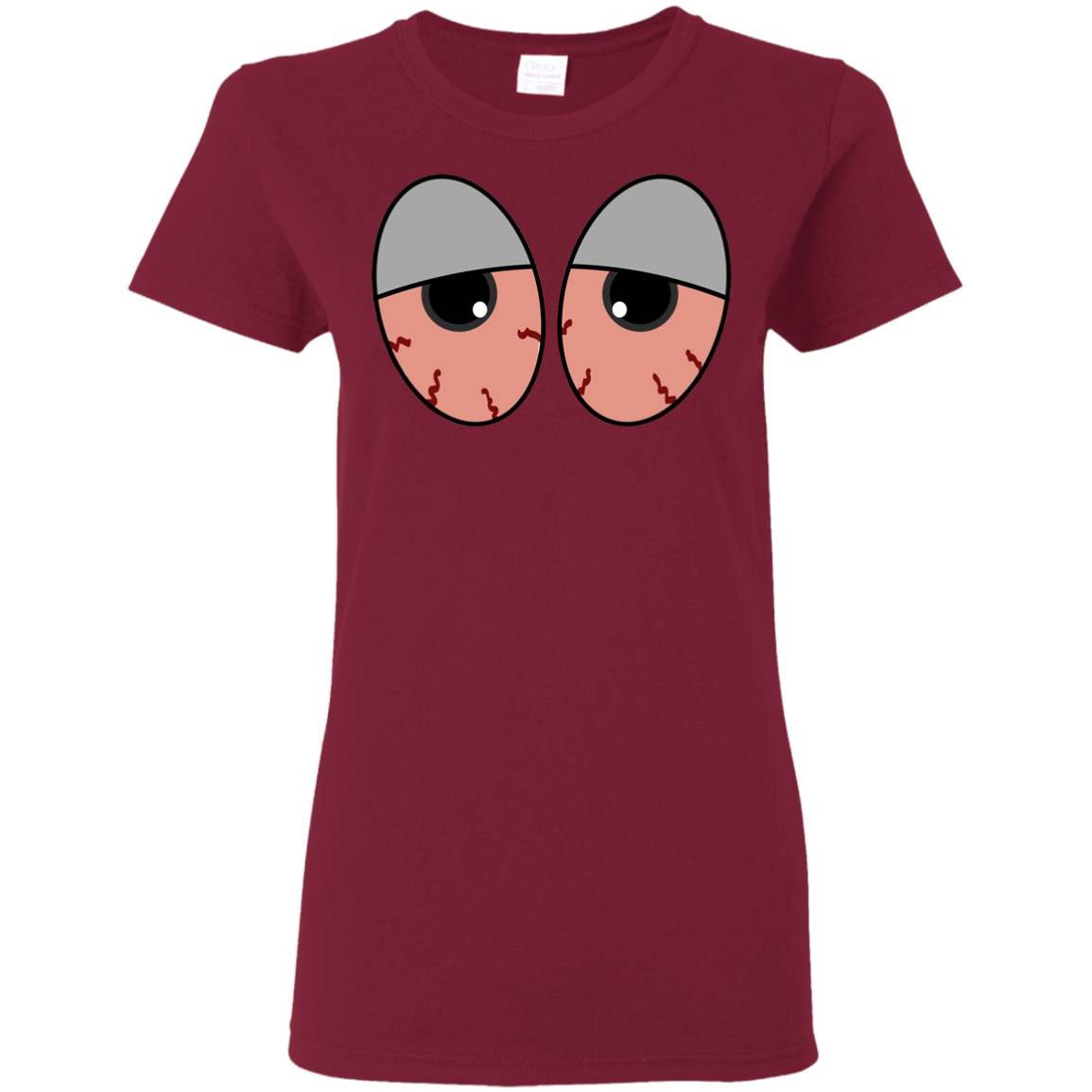 "RED EYES" Ladies' 5.3 oz. T-Shirt