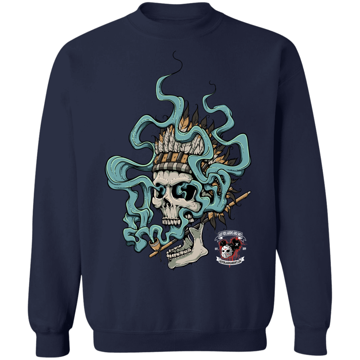 "HIGH CHIEF" Crewneck Pullover Sweatshirt  8 oz.