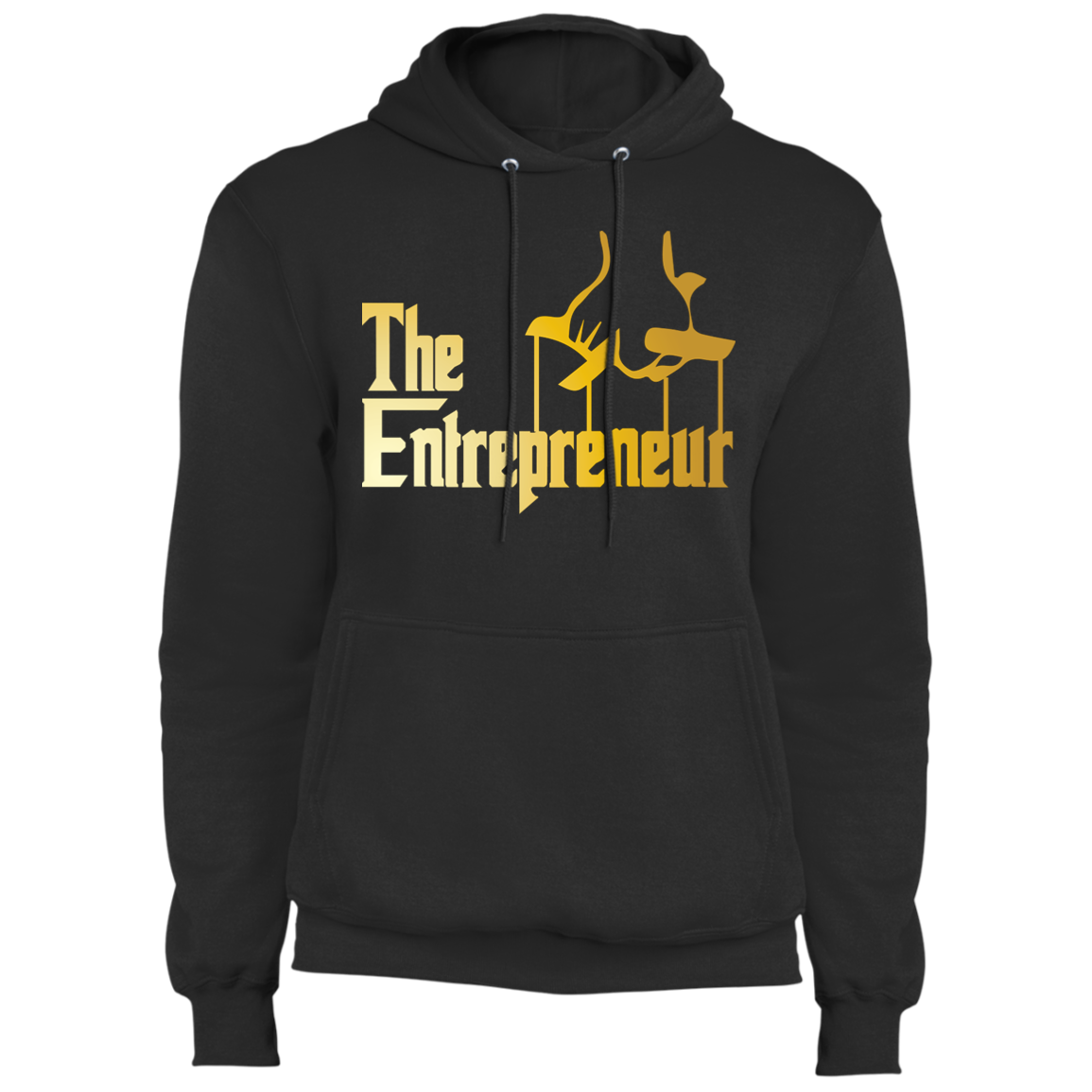 "HANDS OF AN ENTREPRENEUR" Core Fleece Pullover Hoodie