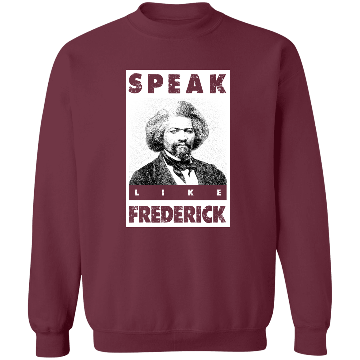 "LIKE FREDERICK" Crewneck Pullover Sweatshirt