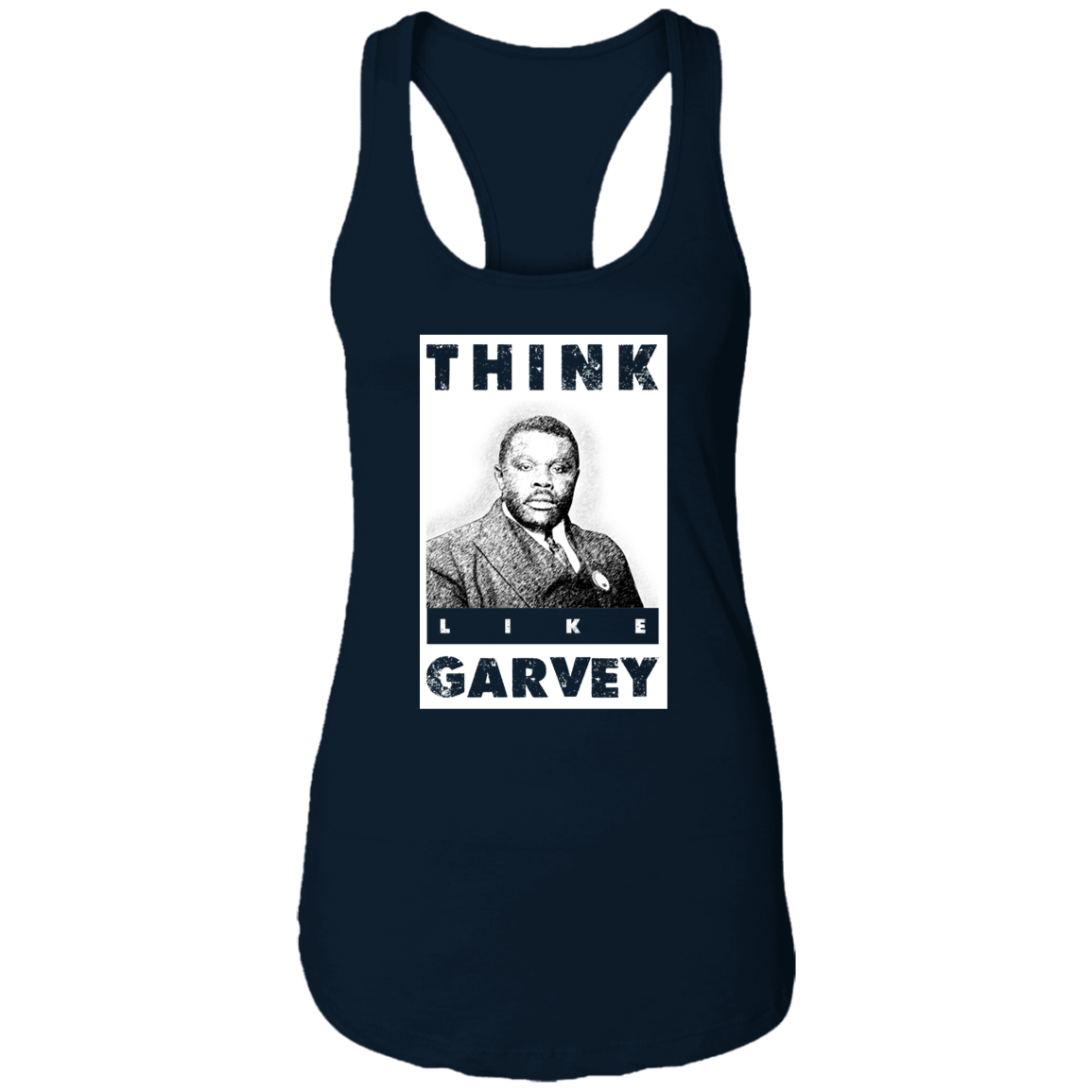 "LIKE GARVEY" Ladies Ideal Racerback Tank