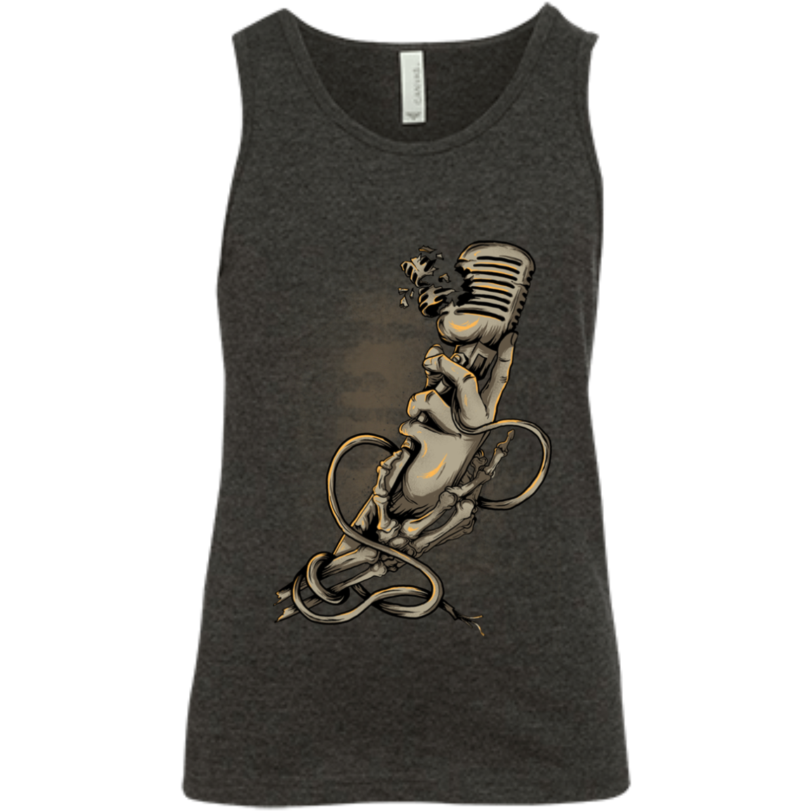 "MICROPHONE FIEND" Youth Jersey Tank