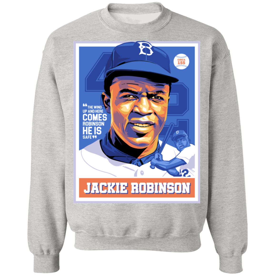 "JACKIE" Crewneck Pullover Sweatshirt