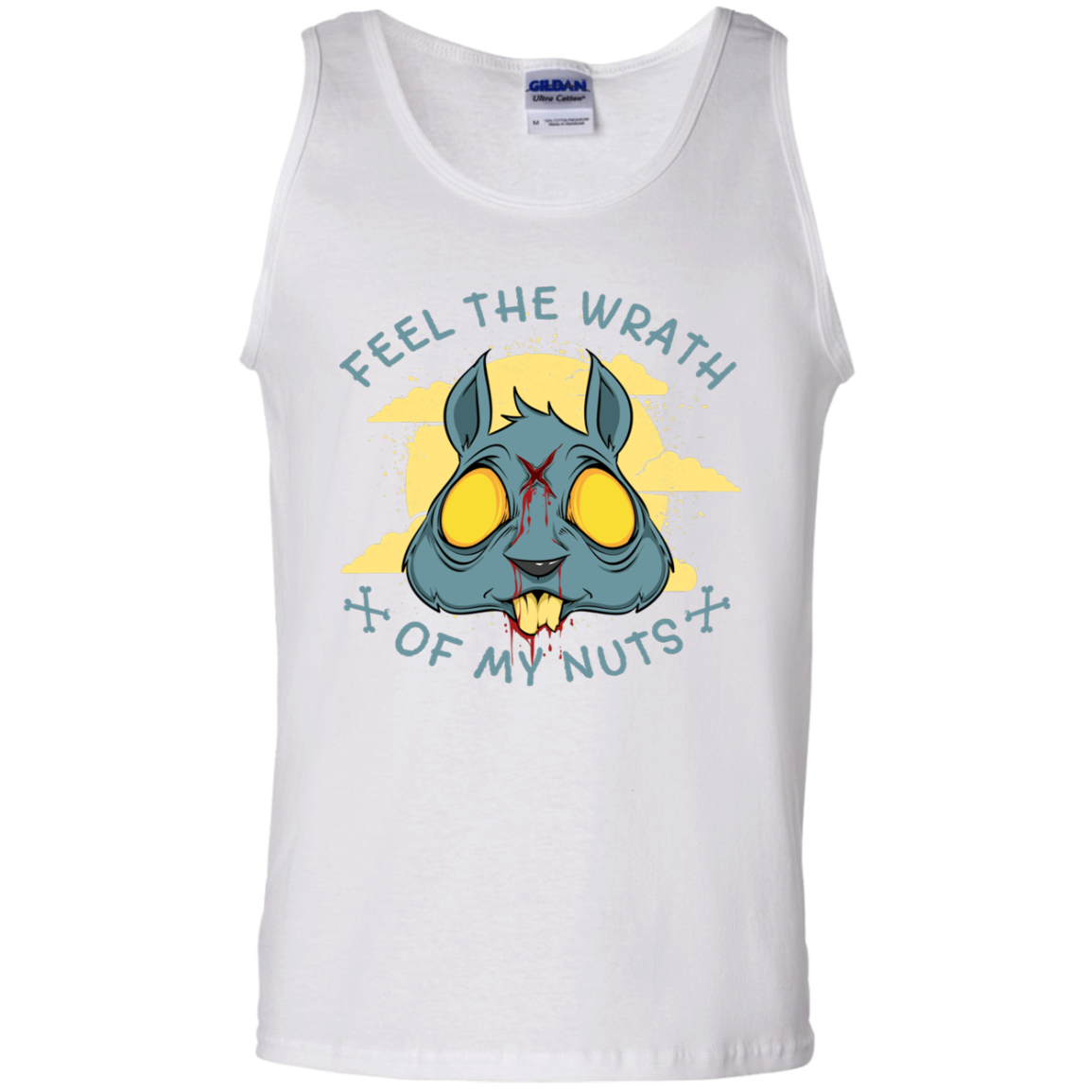 "FEEL THE WRATH" 100% Cotton Tank Top