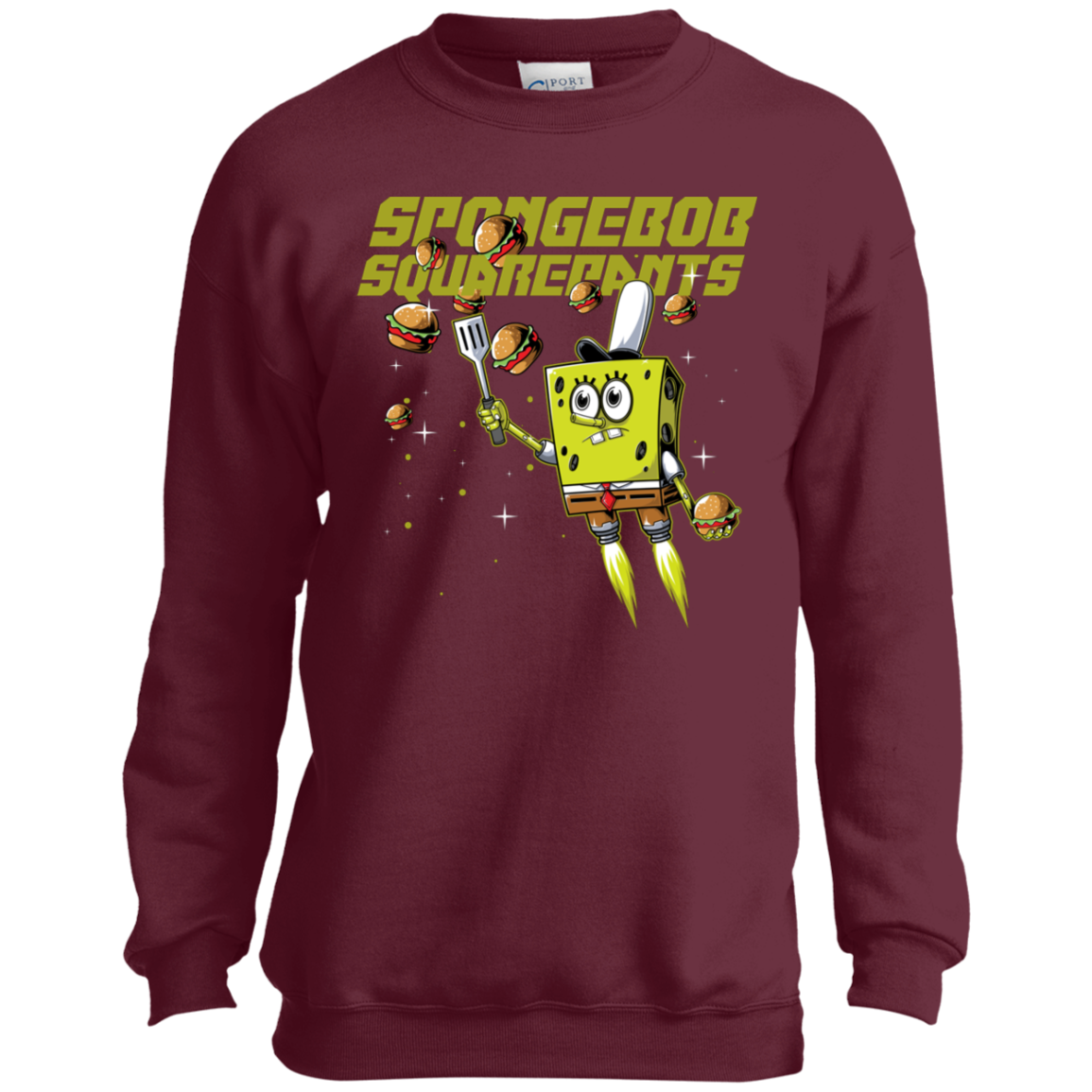 "SPONGEBOB" Youth Crewneck Sweatshirt