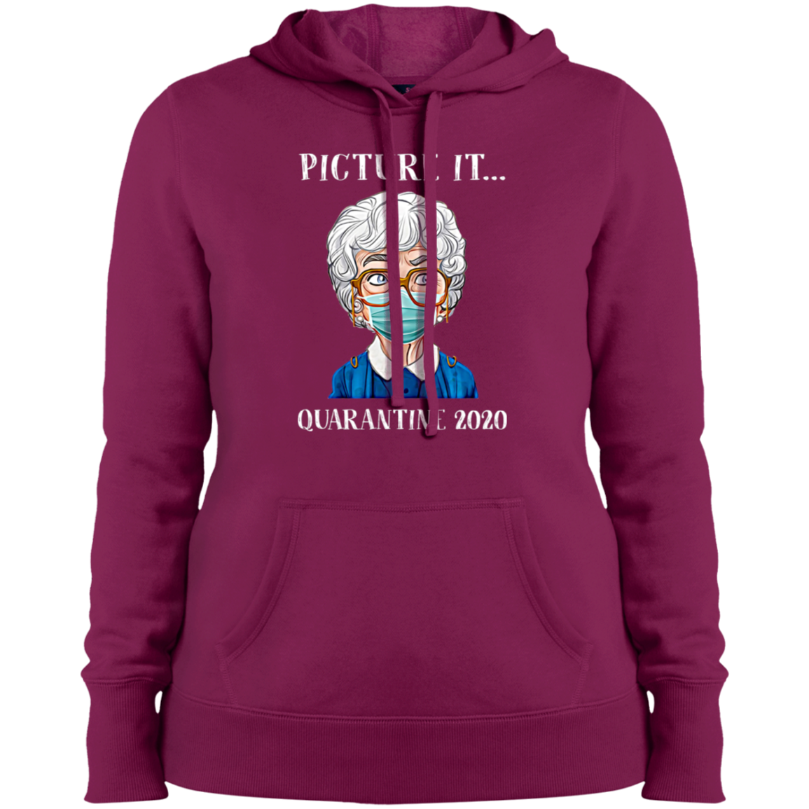 "PICTURE IT" Ladies' Pullover Hooded Sweatshirt