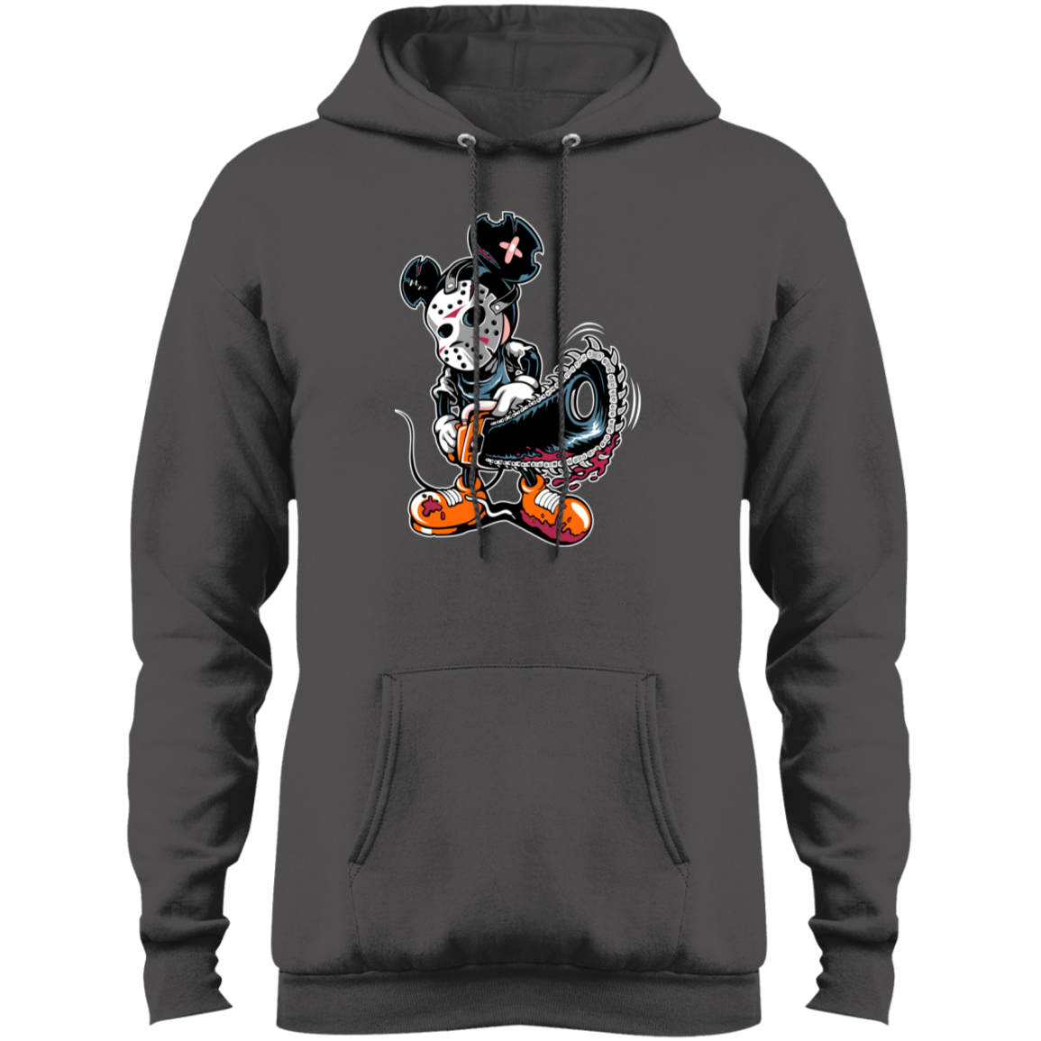 "MICKY PSYCHO" Core Fleece Pullover Hoodie