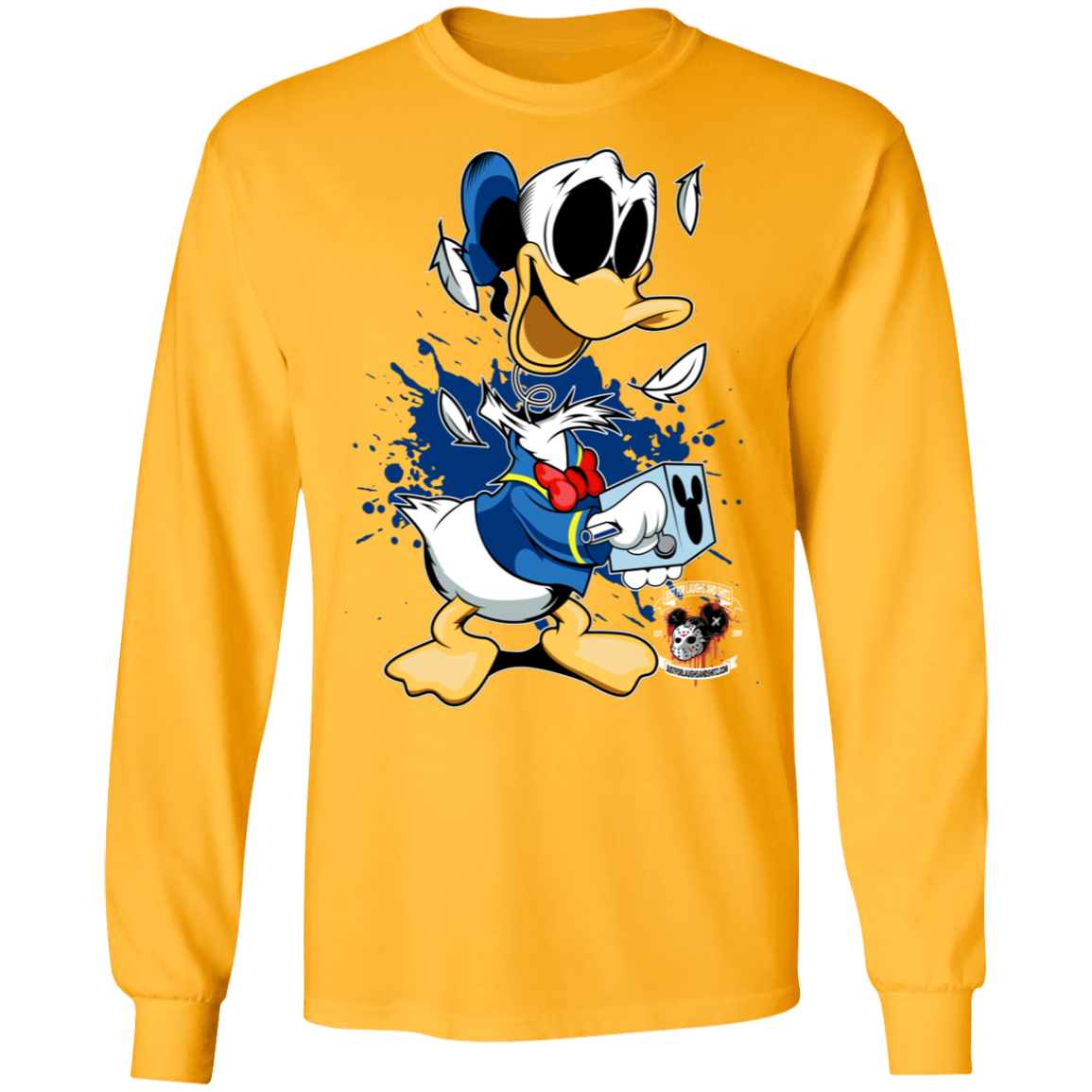 "DONALD IN A BOX" LS Ultra Cotton T-Shirt